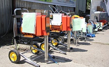 Демонстрация окрасочного оборудования